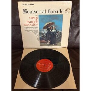 Vintage RCA Red Seal Montserrat Caballé Sings Songs of Enrique Granados Vocal LP